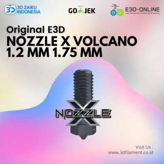 Original E3D Nozzle X Volcano 1.2 mm 1.75 mm from UK
